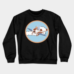 782nd Bomb Squadron, 465th Bomb Group - 15th AF wo Txt X 300 Crewneck Sweatshirt